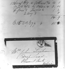 Photograph - Realia, McMullin -- Docket, Sweetman envelope