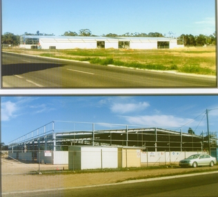 Photograph, Mitre 10 Building Under Construction at Playford Street Western Highway 2006 -- 2 Photos -- Coloured