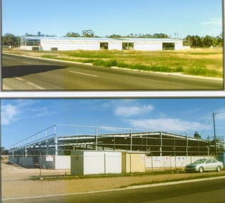 Photograph, Mitre 10 Building Under Construction at Playford Street Western Highway 2006 -- 2 Photos -- Coloured