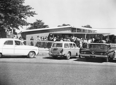 Photograph, Stawell Senior Citizens Club Opening in Victoria Street 1961