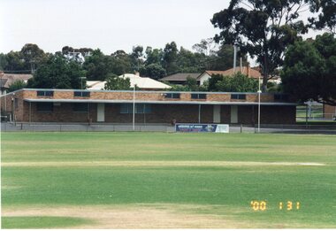 Photograph, Stawell Football Club Rooms at North Park -- old being demolished & new ones under construction 1991 & 2000 -- 15 Colour Photos