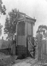 Photograph, Judges Box at the Stawell Racecourse 1911