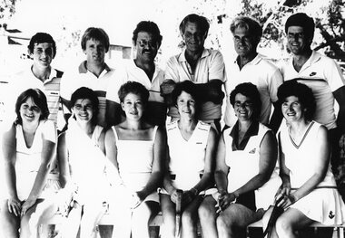 Photograph, Stawell “Black” Tennis Team Premiers 1984-1985