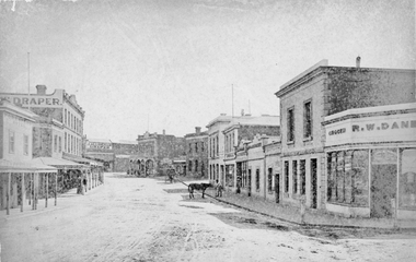 Photograph, Main Street Stawell looking West from Layzell Street 1878
