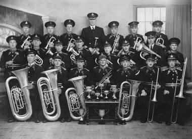 Photograph, Stawell Brass Band -- Studio Portrait 1942