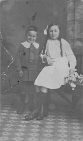 Photograph, Jack & Jean McGuan of Sugarloaf in Great Western -- Studio Portrait