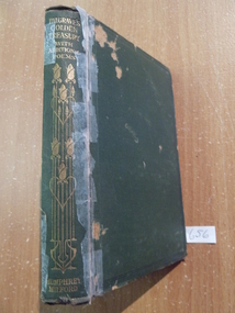 Book, Humphrey Milford, Palgraves Golden Treasury with additional Poems, 1900's