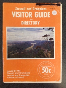Book, Forests Commission, Stawell & Grampians Visitor Guide & Directory 1976, 1976