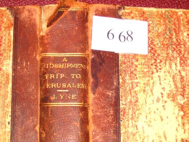 Book, Augustus A. Lyne R.N, A Midshipman’s Trip to Jerusalem, 1871