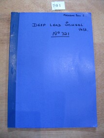 Book, Deep Lead State School Number 721 --  Volume 1, 1993