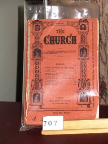 Book, Baptist Church, The Church - 14 Volumes Magazines 1874-79, 1874-1900