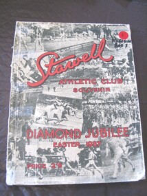 Book, Stawell Athletic Club, Stawell Athletic Club Souvenir,  Diamond Jubilee -- Easter 1937, 1937