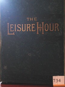 Book, The Leisure Hour 1884 London, 1884