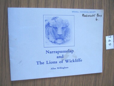 Book, Allan Willingham, Narrapumelap and The Lions of Wickliffe by Allan Willingham, 1987