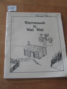 Book, John & Robert Kingston, Warranook to Wal Wal, 1986