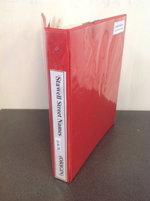 Book, Margaret Mason & John Van Leeuwen, Stawell Street Names, Origin, 1991