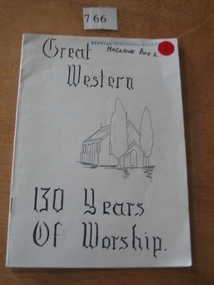 Book, Dorothy Brumby, Great Western 130 Years of Worship, 1988