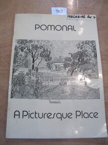 Book, Isabel Armer, Pomonal – A Picturesque Place, 1984