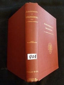 Book, L.F. Vernon-Harcourt, Achievements in Engineering, 1901