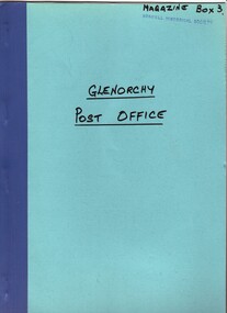 Book, John Waghorn, Glenorchy Post Office