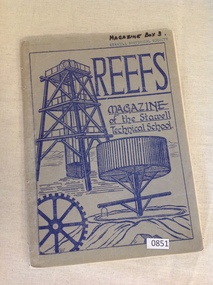 Magazine, Reefs Stawell Tech School, Reefs Magazine, of the Stawell Technical School 1956, 1956
