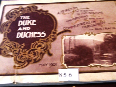 Book, Leslie W. Craw, The Duke and Duchess May - 1901 of Cornwall Visit, 1901