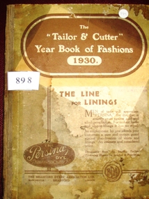 Book, John Williamson Company Ltd, The Tailor and Cutter Year Book of Fashion 1930, 1930