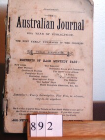 Book, An Old Housekeeper, The Australian Housewives Manual, 1885