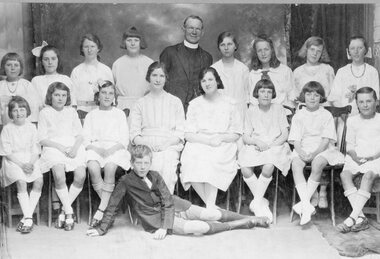 Photograph, Congregational Church Stawell Children’s Choir 1923, Feb 6 1992