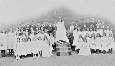 Photograph, Group of Children dressed up for a Concert