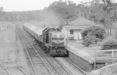 Photograph, Armstrong Railway Station & a Diesel Engine 1981