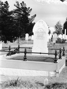 Photograph, Mr Samuel Hamilton & Mrs Margret Hamilton nee Unknown's Headstone at the Stawell Cemetery