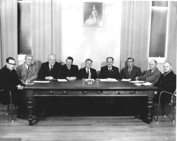 Photograph, Stawell & Grampians Tourist & Promotion Advisory Council at Town Hall c1966