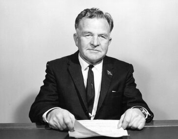 Photograph, Mr E. Gilmartin – Chairman Tourist Promotion Adv. Council -- Portrait