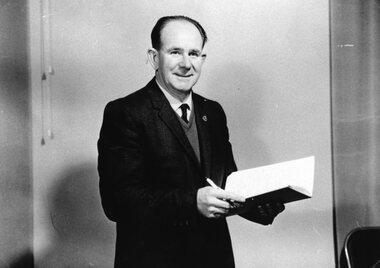 Photograph, Mr Ian R. McCann – Tourist Promotion Officer 1968 -- Portrait