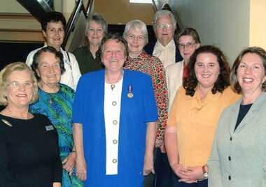 Photograph, Dawn Scott -- Centenary Medal Recipient 2003 -- Coloured