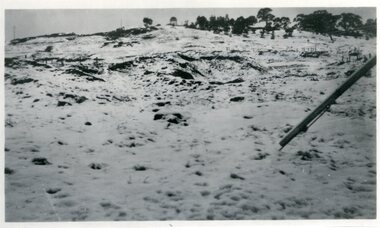 Photograph, Big Hill with Snow 1949
