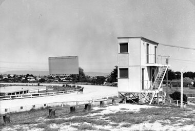 Photograph, Stawell Drive-in Theatre at the Trotting Track c1960