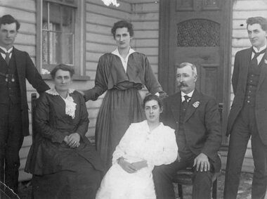 Photograph, Morgan Family Group -- 4 Photos