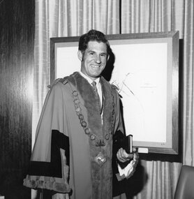 Photograph, Stawell Town Mayor Mr C Tilley 1970-1971