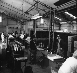 Photograph, Seppelts Bottling Dept. in Great Western 1965