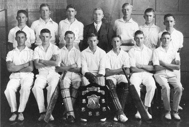 Photograph, Stawell High School Cricket Team -- Named c1929-1930’s