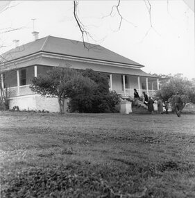 Photograph, National Trust trip to Ledcourt Homestead July 1968 -- 3 Photos