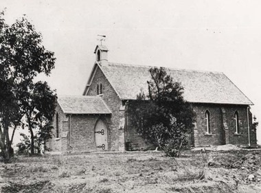 Photograph, Christ Church -- Church of England on Church Hill Stawell, built 1862