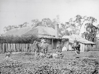 Photograph, Swinton Family Home Station in Glenorchy 1866