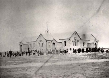 Photograph, Common School Pleasant Creek 502 1866