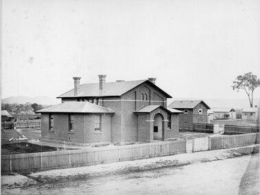 Photograph, Court House and Cells Pleasant Creek Stawell 1866