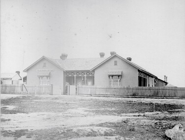 Photograph, Telegraph Office Pleasant Creek Stawell 1866