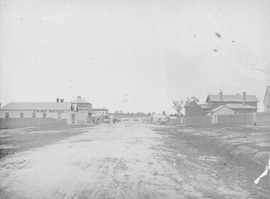 Photograph, Longfield Street  / Western Highway 1866