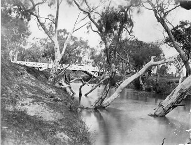 Photograph, Glenorchy Bridge on the Wimmera River 1866